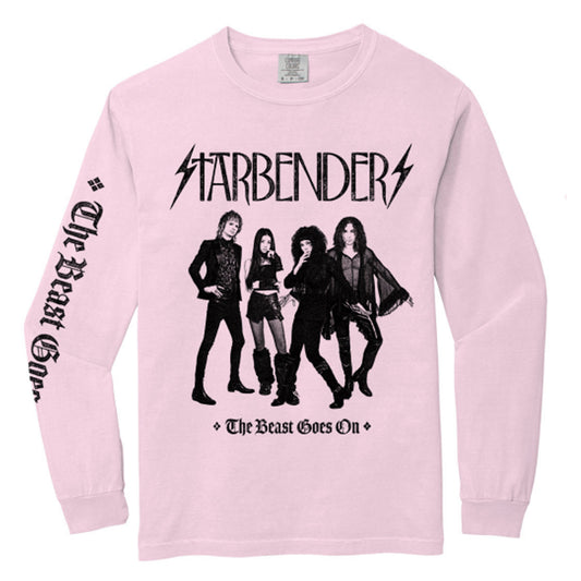 The Beast Goes On blossom pink Long Sleeve Tee