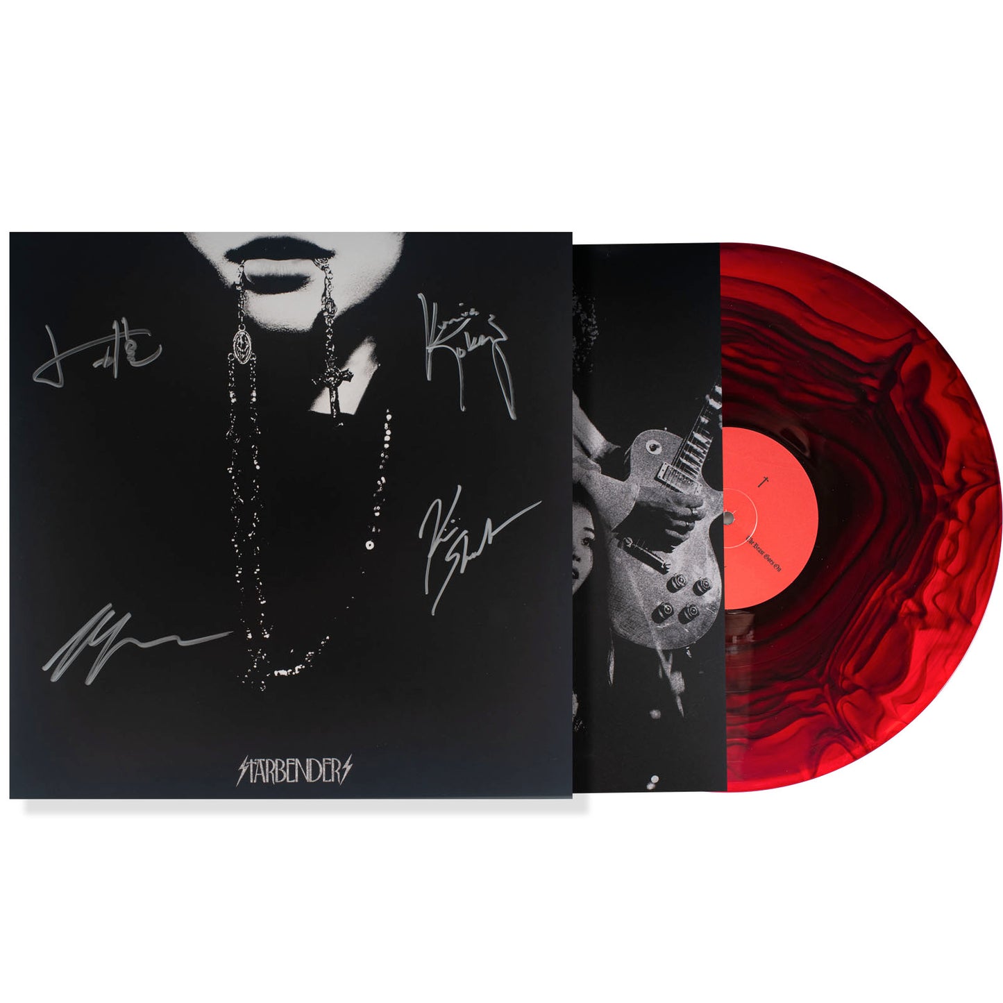 Starbenders – The Beast Goes On - LP AUTOGRAPHED