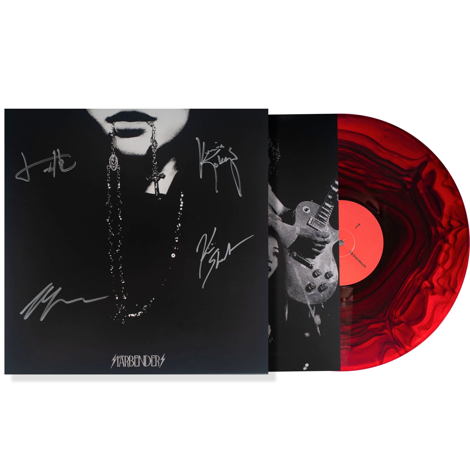 Starbenders – The Beast Goes On - LP AUTOGRAPHED