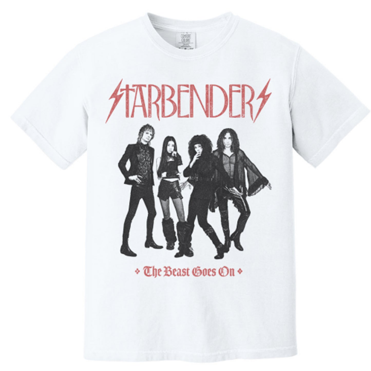 The Beast Goes-White Tee