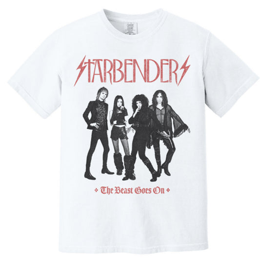 The Beast Goes-White Tee